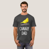 Canarische pap paprika kanarie gift voor vader t-shirt (Voorkant volledig)