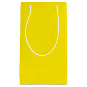 Canarische, vaste kleur klein cadeauzakje (Voorkant)