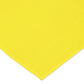 Canarische, vaste kleur korte tafelloper (Hoek)