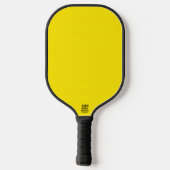 Canarische, vaste kleur pickleball paddle (Achterkant)