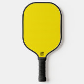 Canarische, vaste kleur pickleball paddle (Voorkant)