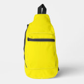 Canarische, vaste kleur sling bag (Voorkant)