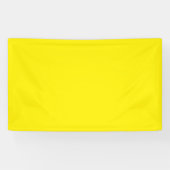 Canarische, vaste kleur spandoek (Horizontaal)