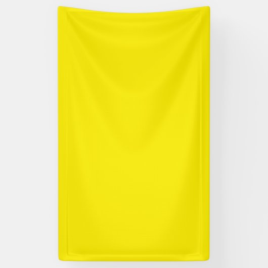 Canarische, vaste kleur spandoek (Verticaal)