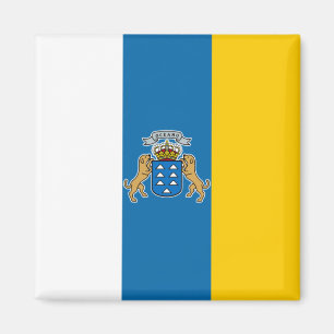 Canarische vlag (Canarische Eilanden) (Canarische  Magneet