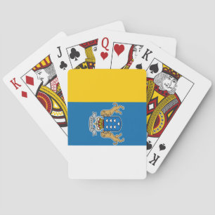 Canarische vlag (Canarische Eilanden) (Canarische Pokerkaarten