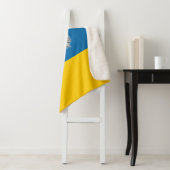 Canarische vlag (Canarische Eilanden) (Canarische  Sherpa Deken (In situ)