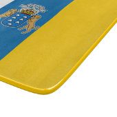 Canarische vlag (Canarische Eilanden) (Canarische  Snijplank (Hoek)