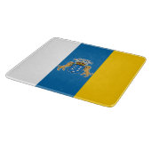 Canarische vlag (Canarische Eilanden) (Canarische  Snijplank (Hoek)