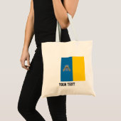 Canarische vlag tote bag (Voorkant (product))