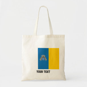 Canarische vlag tote bag