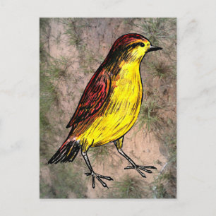 Canary Bird Briefkaart