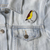 Canary Bird Ronde Button 5,7 Cm (In situ)