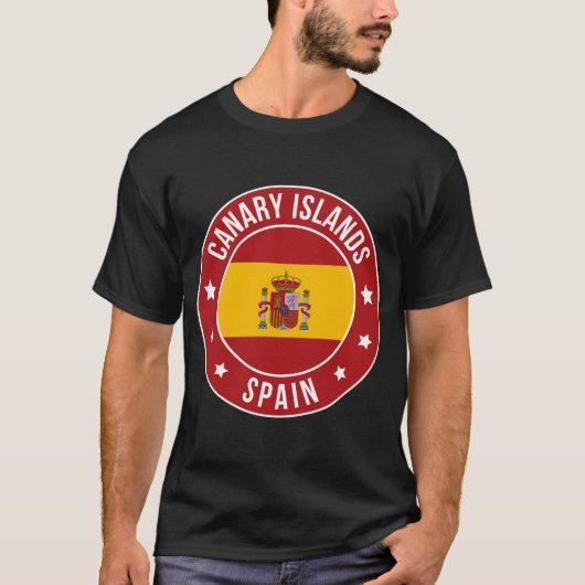 Canary Islands, Spain City T-Shirt (Voorkant)