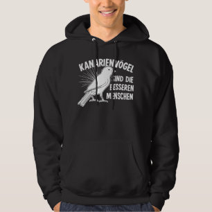 Canary Joke Canary vogels Hoodie