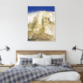Canary Spring, Mammoth Hot Springs, Yellowstone Na Canvas Afdruk (Insitu (Slaapkamer))