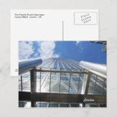 Canary Wharf 1 Canada Square skyscraper Briefkaart (Voorkant / Achterkant)