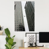 Canary Wharf, Londen Poster (Thuiskantoor)