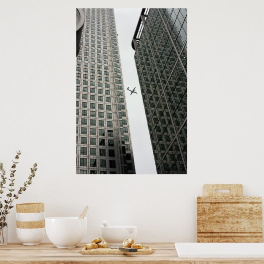 Canary Wharf, Londen Poster (Keuken)