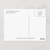 Canary Wharf, London Briefkaart (Achterkant)