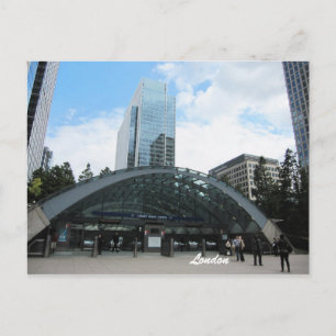 Canary Wharf, London Briefkaart