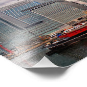 Canary Wharf London Docklands UK Verenigd Koninkri Foto Afdruk (Hoek)