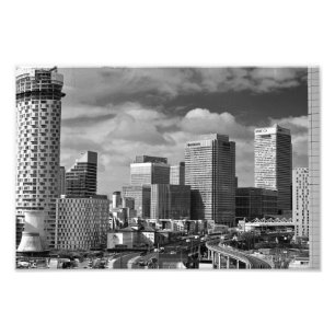 Canary Wharf London Docklands UK Verenigd Koninkri Foto Afdruk