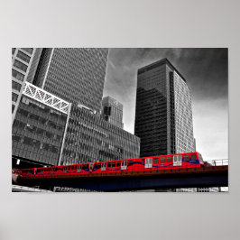 Canary Wharf London Docklands UK Verenigd Koninkri Poster