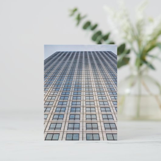 Canary Wharf Tower Briefkaart (Staand voorkant)