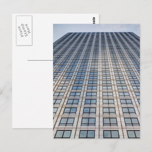 Canary Wharf Tower Briefkaart (Voorkant / Achterkant)