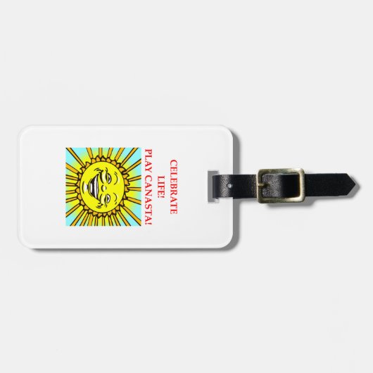 CANASTA BAGAGELABEL (Voorkant horizontaal)