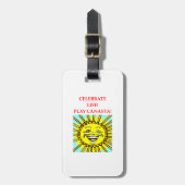 CANASTA BAGAGELABEL (Voorkant verticaal)