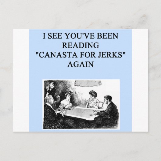 CANASTA BRIEFKAART (Voorkant)