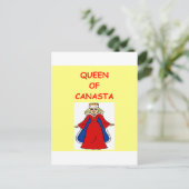 canasta briefkaart (Staand voorkant)