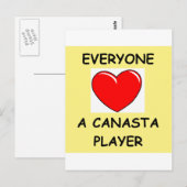 canasta briefkaart (Voorkant / Achterkant)