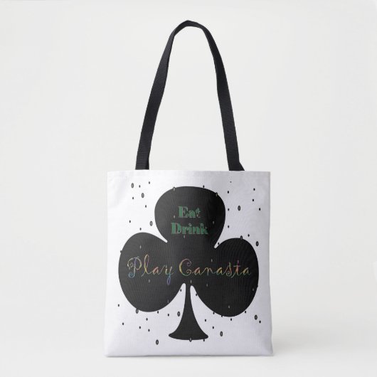 Canasta club tote bag (Voorkant)
