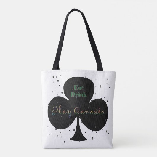 Canasta club tote bag (Achterkant)