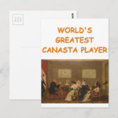 canasta grap 2 briefkaart (Voorkant / Achterkant)