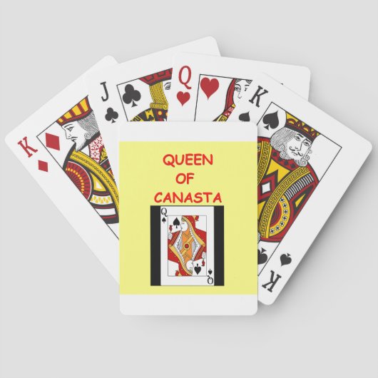 canasta grap 6 speelkaarten (Achterkant)