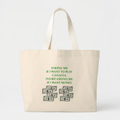 canasta grote tote bag (Voorkant)