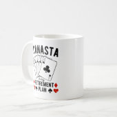 Canasta is mijn pensioenplan koffiemok (Voorkant links)