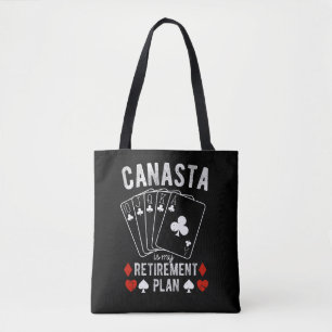 Canasta is mijn pensioenplan tote bag