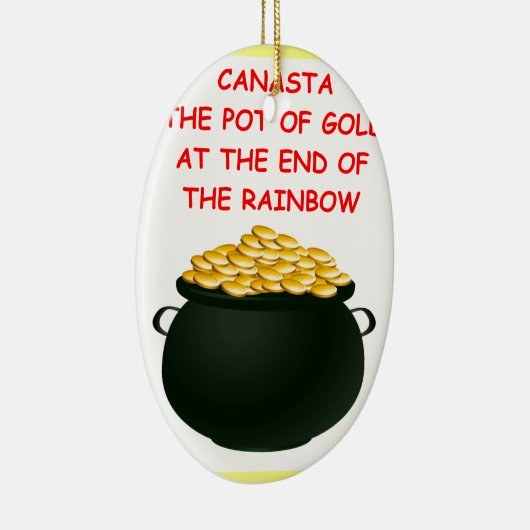 CANASTA KERAMISCH ORNAMENT (Rechts)