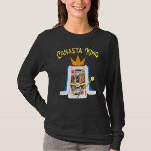 Canasta King Cool Canasta Fan Casino Mannen T-shirt