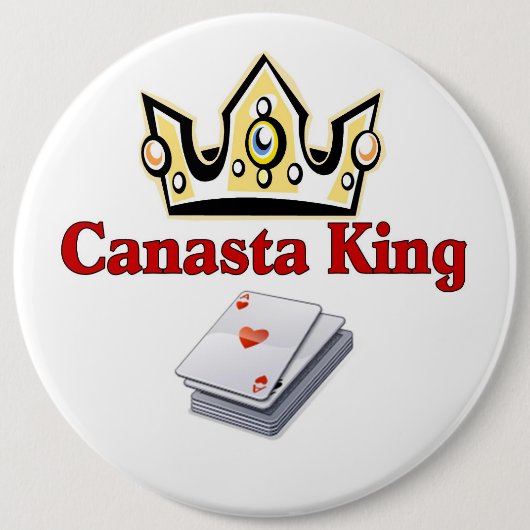 Canasta King Ronde Button 6,0 Cm (Voorkant)