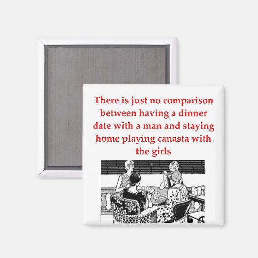 canasta magneet (Voorkant / Achterkant)