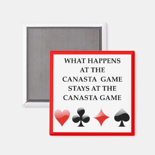 CANASTA MAGNEET (Voorkant / Achterkant)