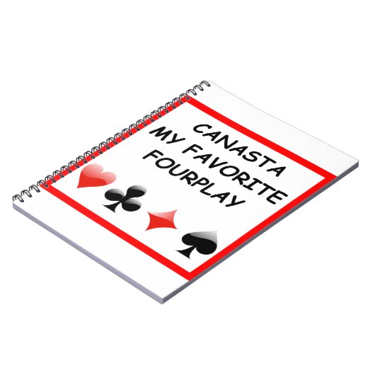 CANASTA NOTITIEBOEK (Linkerzijde)