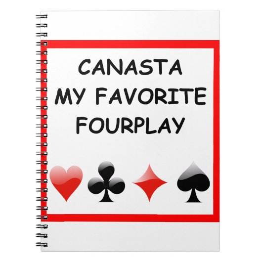 CANASTA NOTITIEBOEK (Voorkant)