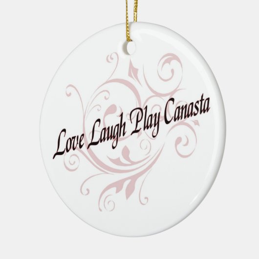 Canasta Ornament (Links)